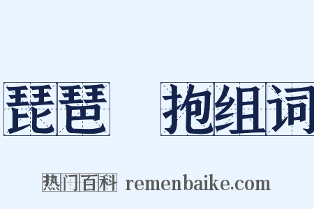 琵琶別抱组词是什么意思的图片